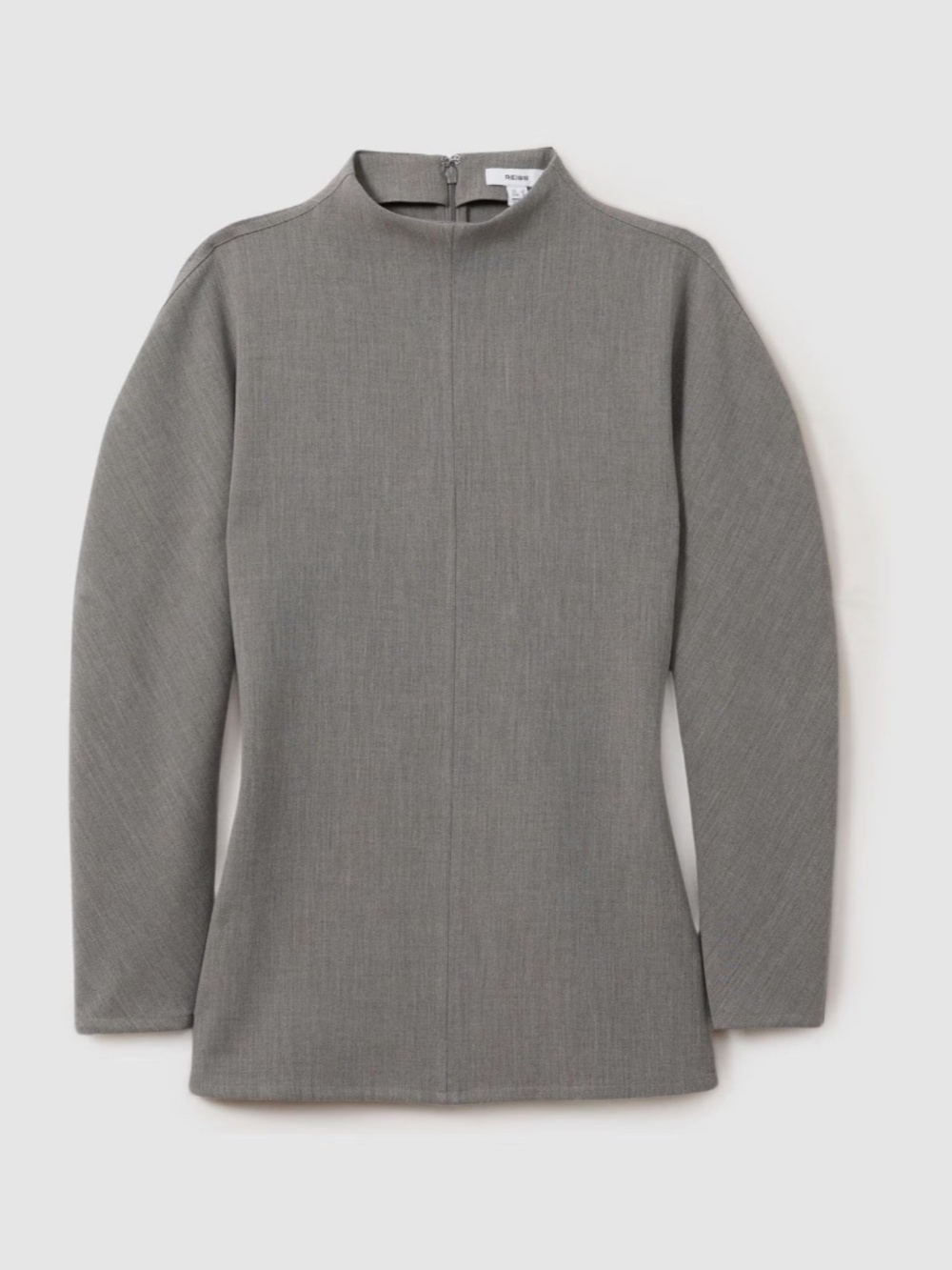 [Like New] Reiss "Markari" High-Neck Structural Top, Sz 6 - Picture 2 of 6